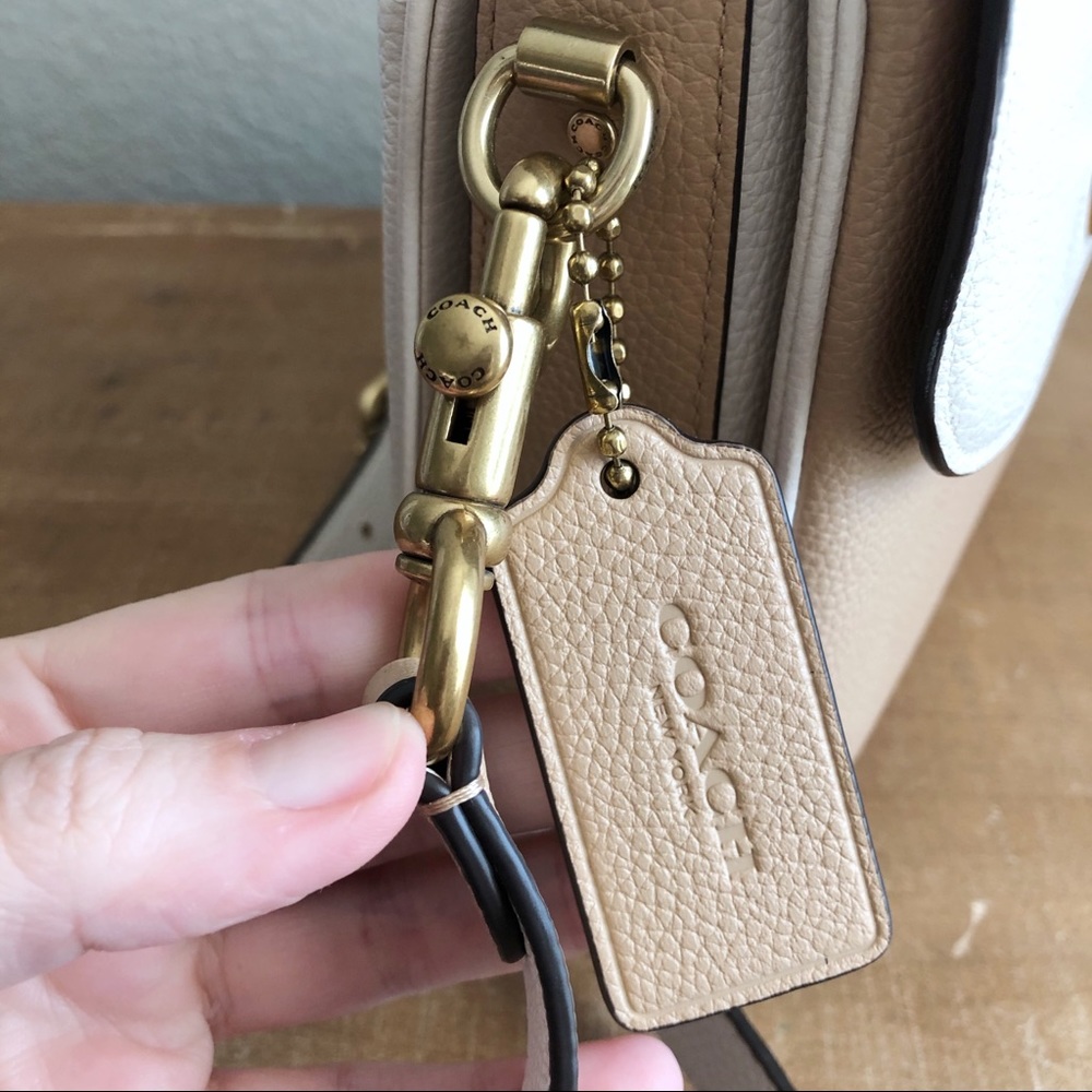 NWOT Coach Cassie Colorblock Snakeskin Crossbody - Picture 6 of 16